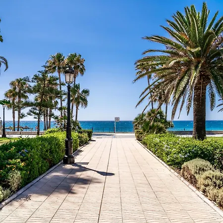 公寓 Beachfront With Parking San Pedro Alcantara Playa 5 Min Puerto Banus *