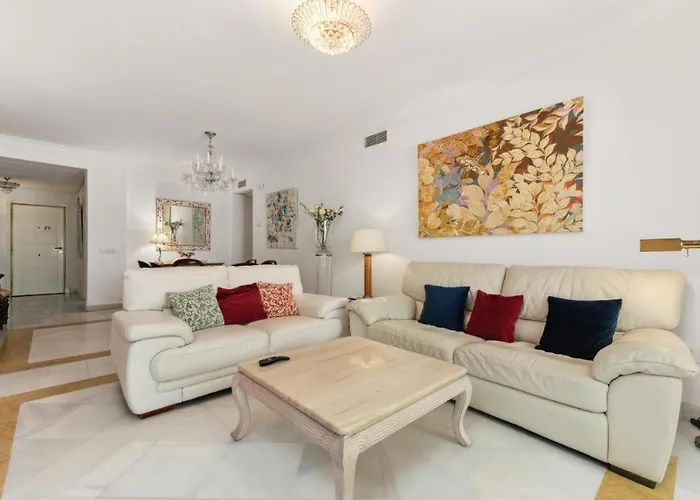 Beachfront With Parking San Pedro Alcantara Playa 5 Min Puerto Banus Daire *